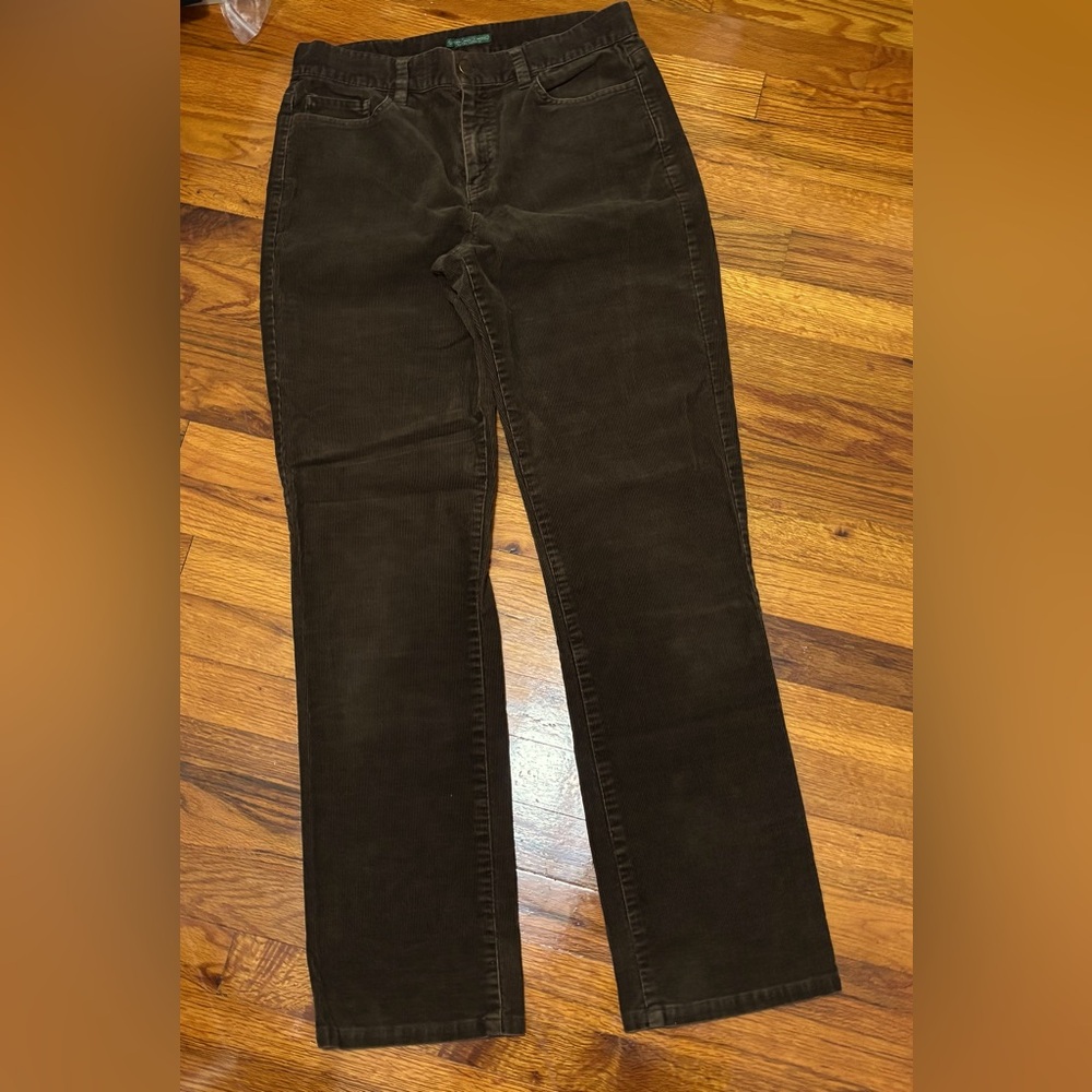 Ralph Lauren Brown Corduroy Pants